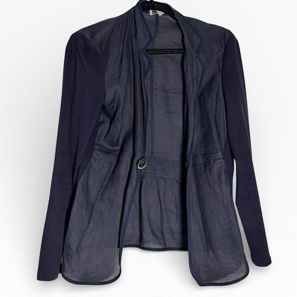 Brunello Cucinelli Dark Blue Blazer - Picture 2 of 7